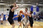 MBBall vs Emerson  Wheaton College Men's Basketball vs Emerson College. - Photo By: KEITH NORDSTROM : Wheaton, basketball, MBBall2023, Emerson